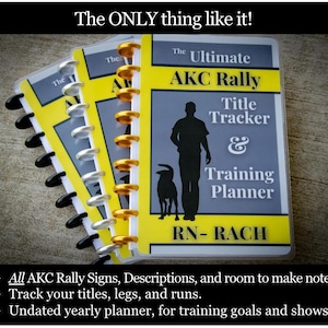AKC Rally Title Tracker & Training Planner