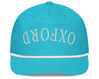 Oxford Rope Cap | Oxford Mississippi Trucker Hat | Oxford Embroidered Hat | Oxford Gift for Him Her