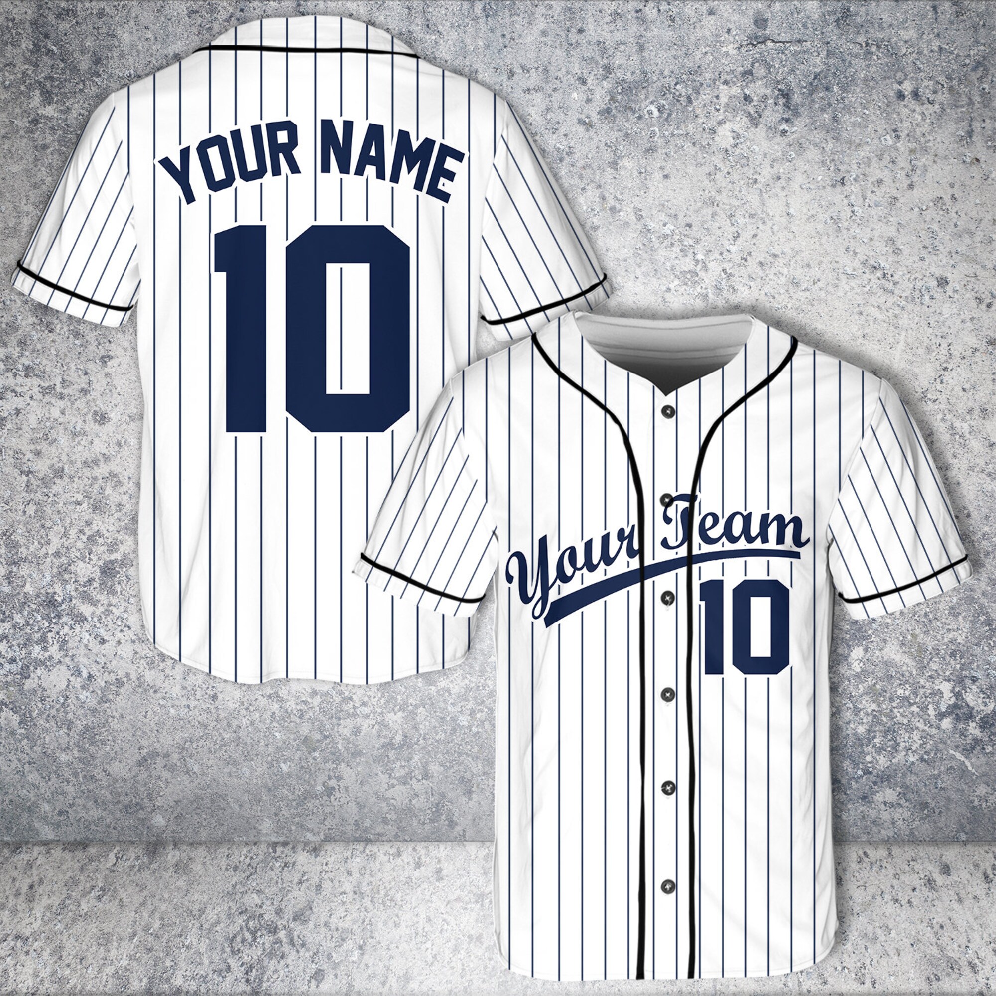 Discover Personalized Name Customized Designs Baseball Jersey For Baseball Fans