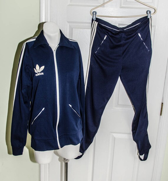 blue adidas sweat suit