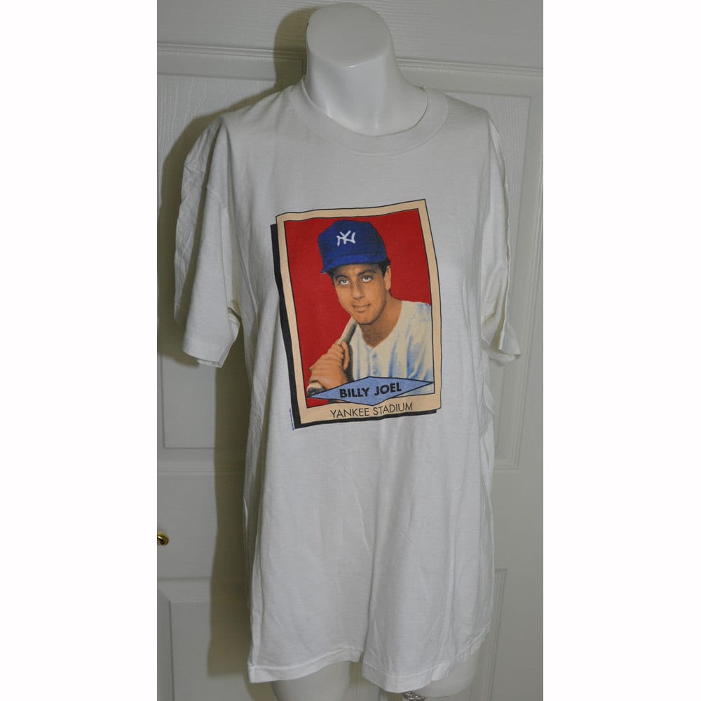 1990 Billy Joel Yankee Stadium T-shirt Large -  Denmark