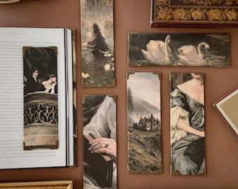 OCTOBER PRE-ORDER // Canvas Art Bookmarks