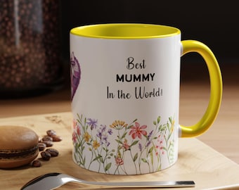 Mug, Mother's Day Gift, Birthday Present, Mother's day mug, Mug for mum, mug for mom, mug for mummy,flowers