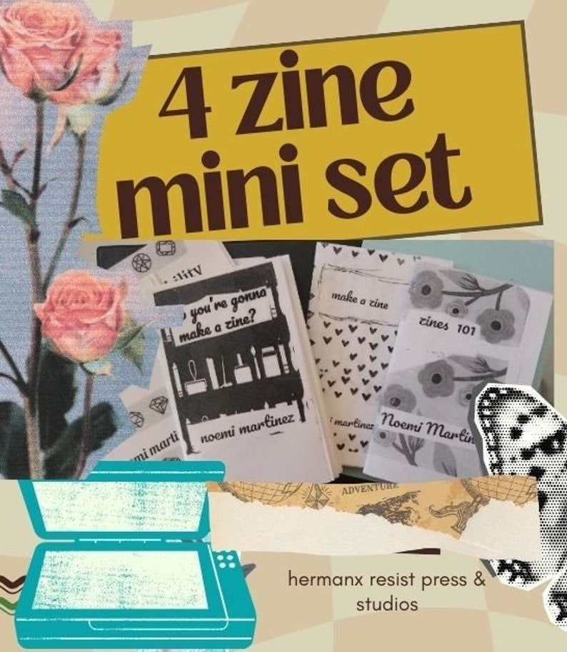 Spring Mini Zine The Mini Zine Starter Pack: 4 Zines, 4 Posters, & Everything I Know ...
