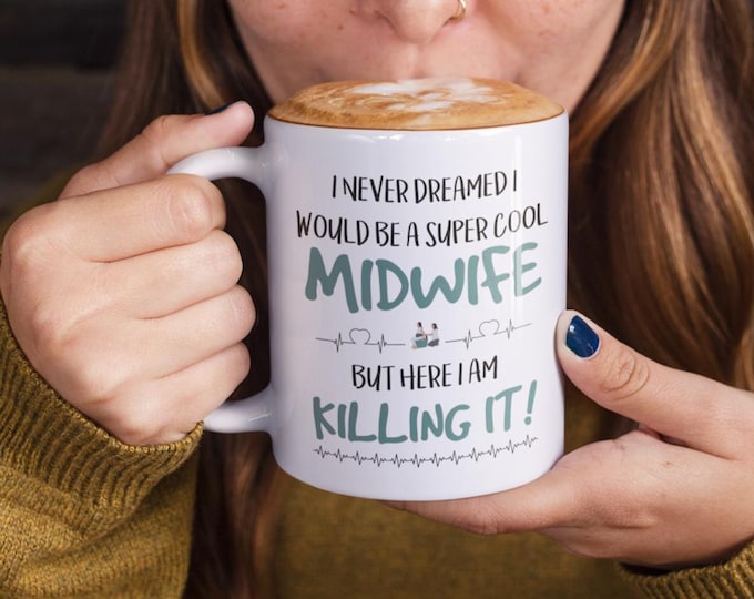 Funny Midwife Mug, Midwife Gift