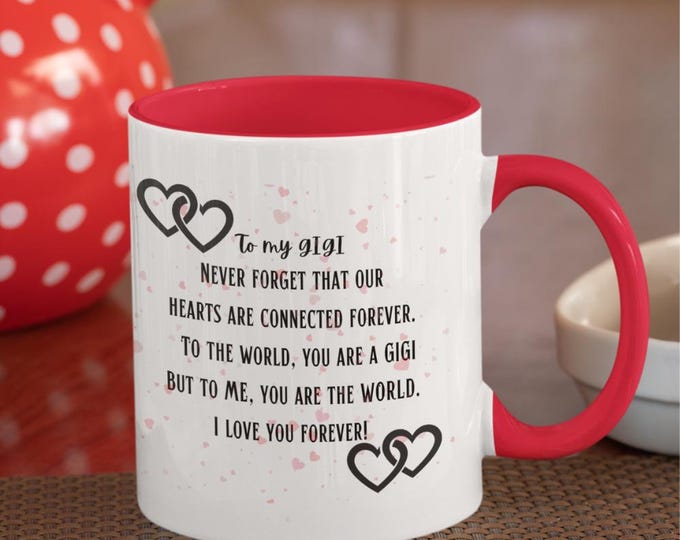 Heartfelt Gigi Coffee Mug: Sentimental Grandmother Gift