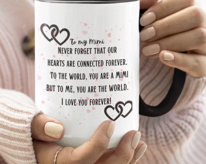 Heartfelt Mimi Coffee Mug: Sentimental Grandmother Gift