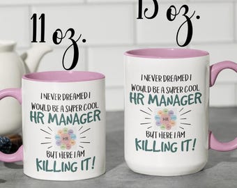 Funny HR Manager Mug, Office Boss Gift