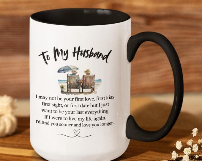 To My Husband Mug, Sentimental Ceramic Husband Gift