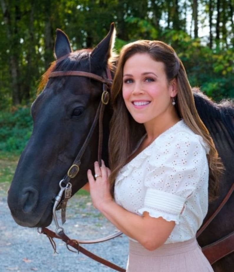 Worn on When Calls the Heart Fluted Earrings image 1