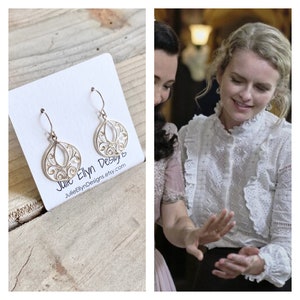 Simply Sterling, Genevieve Earrings Worn on When Calls the Heart