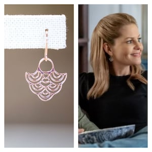 Summer Waves in Rose Gold - Worn on Aurora Teagarden Mysteries by Candice Cameron Bure