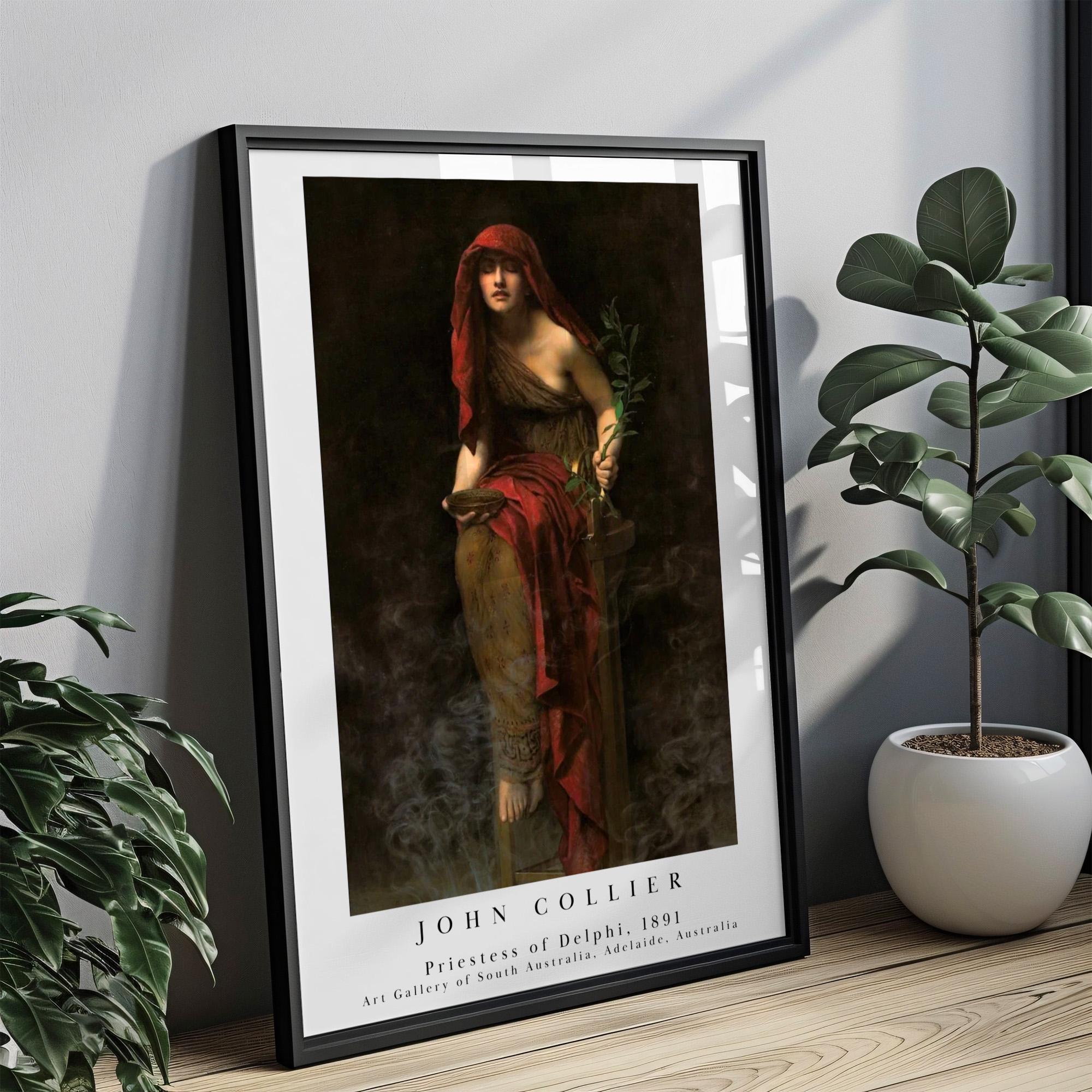 Oracle of Delphi Poster - Etsy