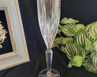 Mikasa Icicles Cut Crystal Champagne Flute