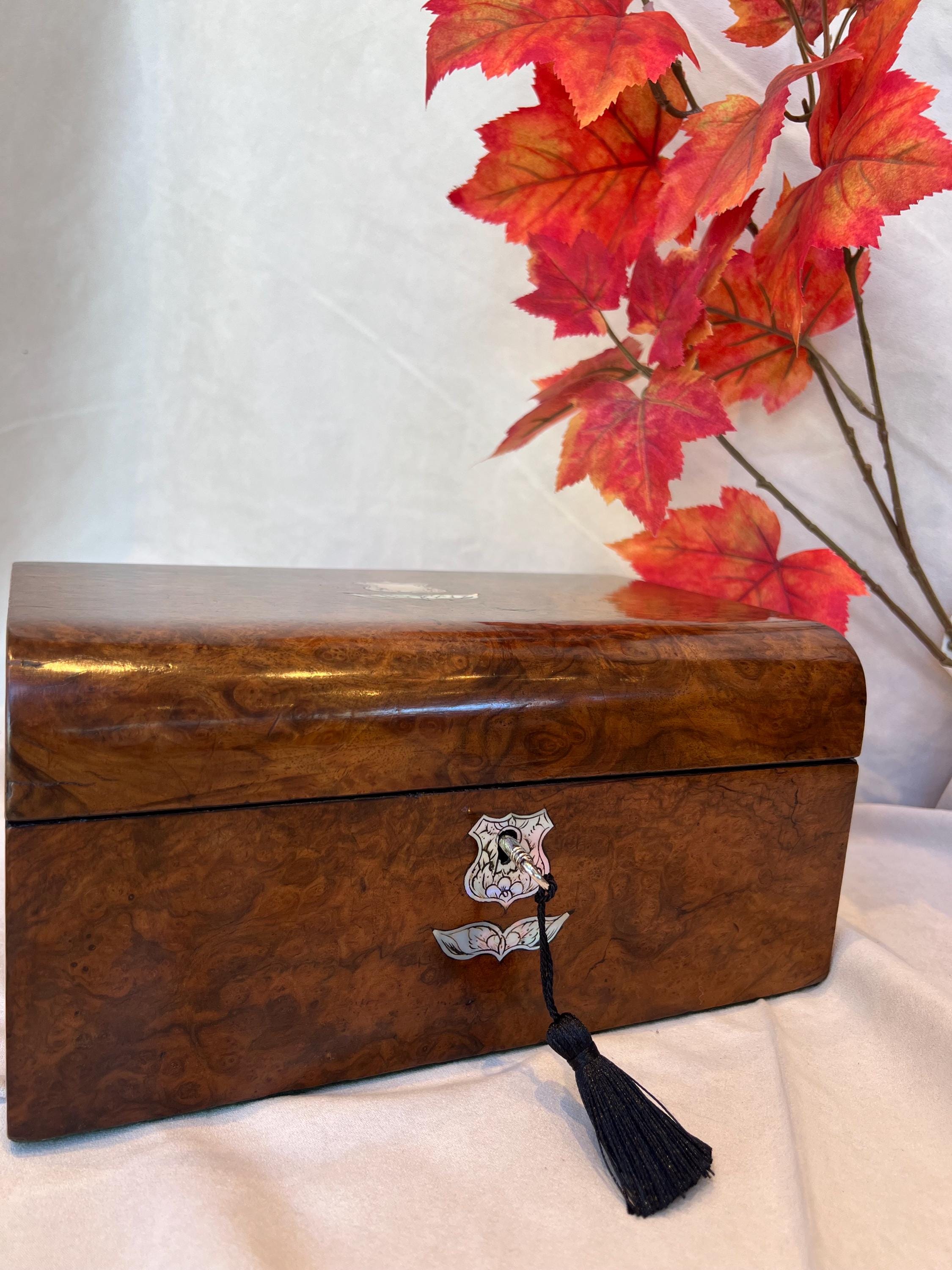 Vintage leather jewelry box - Etsy 日本