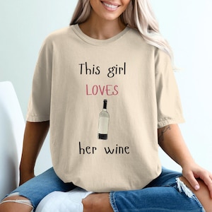 Funny Wine Lover T-Shirt, Women&#39;s Novelty Wine Shirt, Wine Drinking Tee, Cute Wine Graphic Tee, Wine Enthusiast Gift, Wine Quote Shirt
