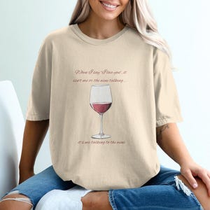 Funny Wine Lover T-Shirt, Valentines Gift for Wine Enthusiasts, Humorous Wine Glass Design Tee, Unisex Wine Humor Shirt