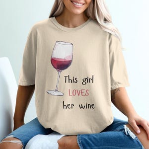 Funny Wine Lover T-Shirt, Cute Wine Glass Design Tee, Perfect Gift for Wine Enthusiasts, Casual Wine T-Shirt for Women