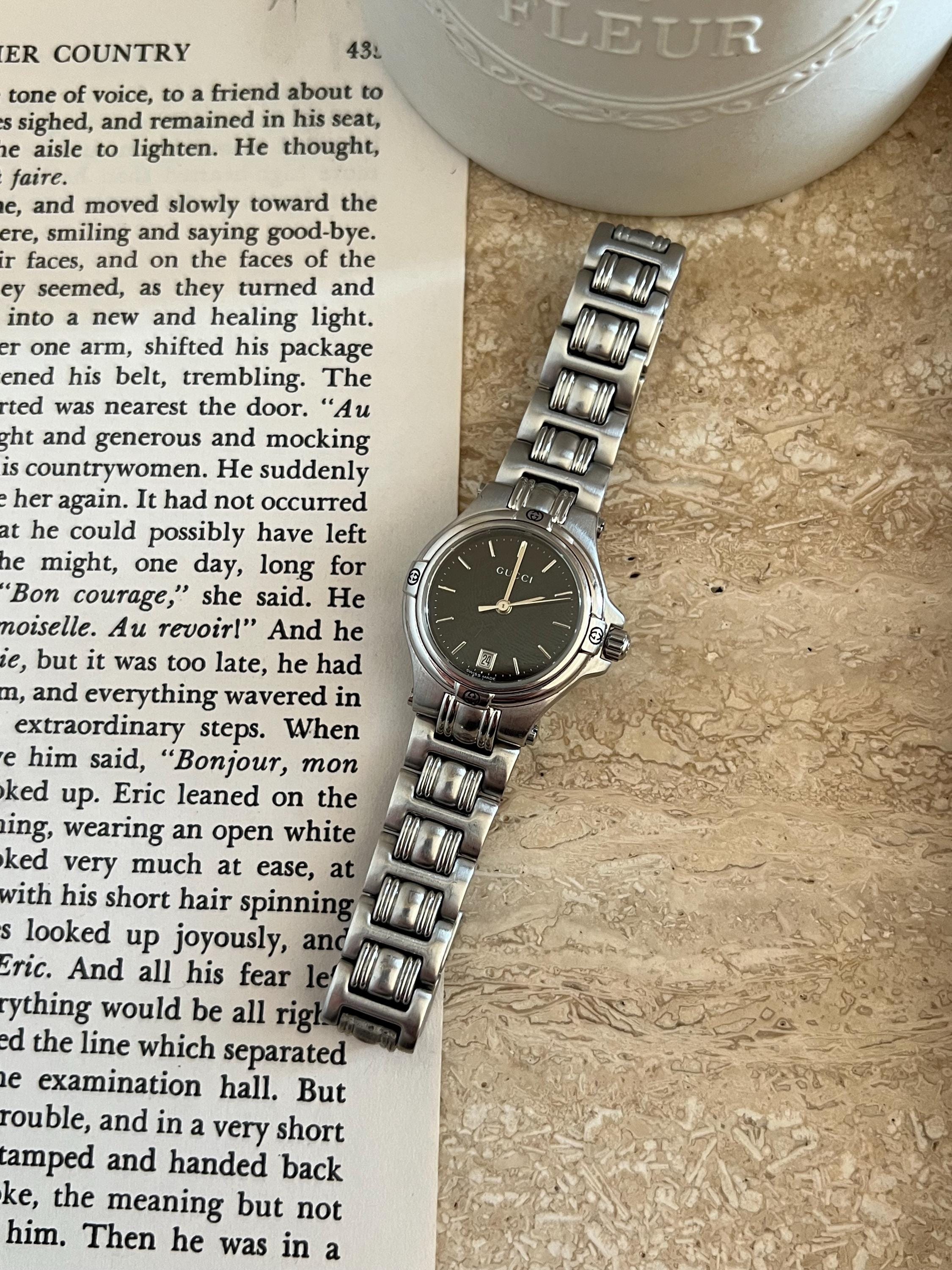 Authentic Vintage Gucci Stainless Steel Bracelet Watch Authentic Preowned Vintage Gucci Silver Stainless Steel  main image 4