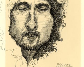 Bob Dylan illustration
