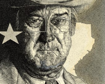 John Connally Illustration