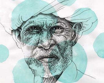 Illustration of Man with Turban