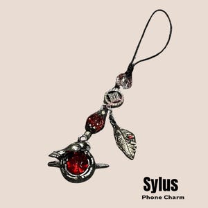 Von Love and Deepspace inspirierter Handyanhänger • Himmlischer Fantasy Anhänger • Anime ästhetisches Handyaccessoire • Kawaii Meerjungfrau, Stern & Gothic Styles