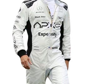 Go Kart Personalized Racing Suit CIK/FIA Level-2 Approved With Digital Sublimation Printing with Logos, Name, Number Flag and Free Shipping