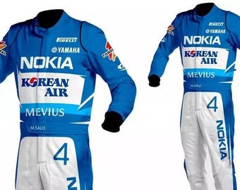 Go Kart Personalized Racing Suit CIK/FIA Level-2 Approved With Digital Sublimation Printing with Logos, Name, Number Flag and Free Shipping