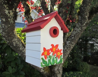 Outdoor Handmade Cedar Birdhouse