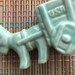 Tiny Green U.S.A. Donkey Ceramic Container, Vintage Jackassery