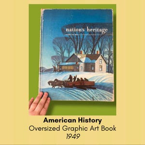 AMERICAN 1940's:  Huge HERITAGE Art Book, Luxe Magazine Publication - Beautiful Piece!