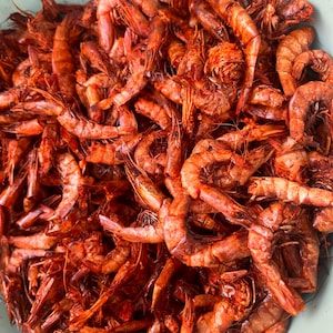 Smoked Shrimp. Dried Shrimp for Soup. Delicious African staple.
