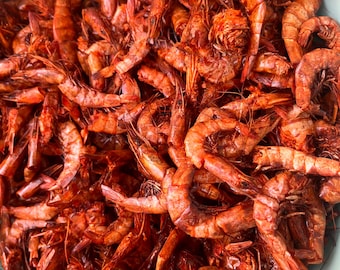 Smoked Shrimp. Dried Shrimp for Soup. Delicious African staple.
