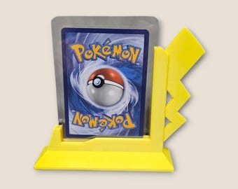 Présentoir à chargement par le haut unique ! Porte-cartes Pikachu