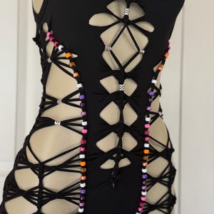 Sunset Beaded Romper