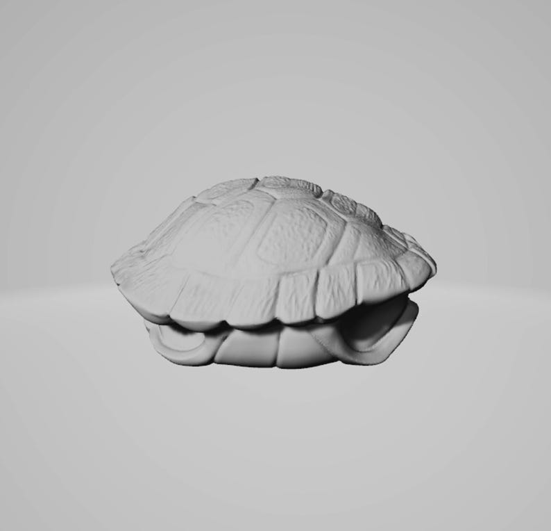 Small Turtle Shell Shape Cast Turtle Shell STL 3D Print File 02 - Etsy