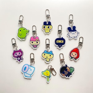 Tamagotchi Acrylic Keychain