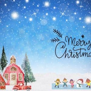 Pacote de cartões de Natal | 4 designs diferentes