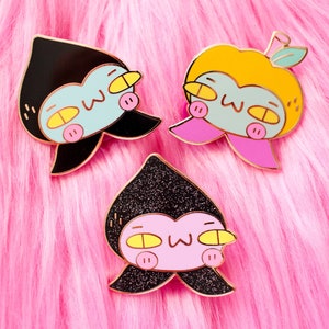 Halloween Enamel Pins - Spooky Pals (Your Choice of Style)