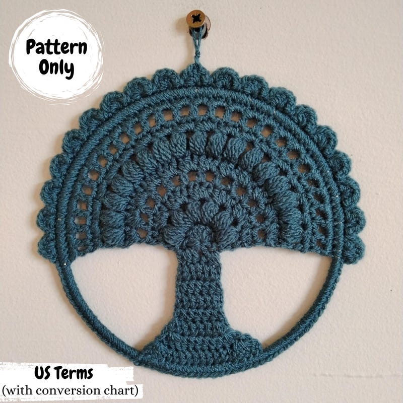 Crochet Tree Life Pattern Etsy