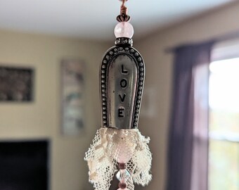 Keepsake Locket Suncatcher Ornament Wall Hanging