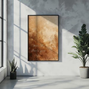 La tua vibrazione attrae la tua tribù, carta da parati ispiratrice, regalo per la nuova casa, decorazione energetica positiva, citazione motivazionale, regalo di inaugurazione della casa