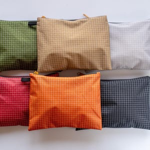 Waterproof zip pouch/EDC pouch - tool organiser - washbag