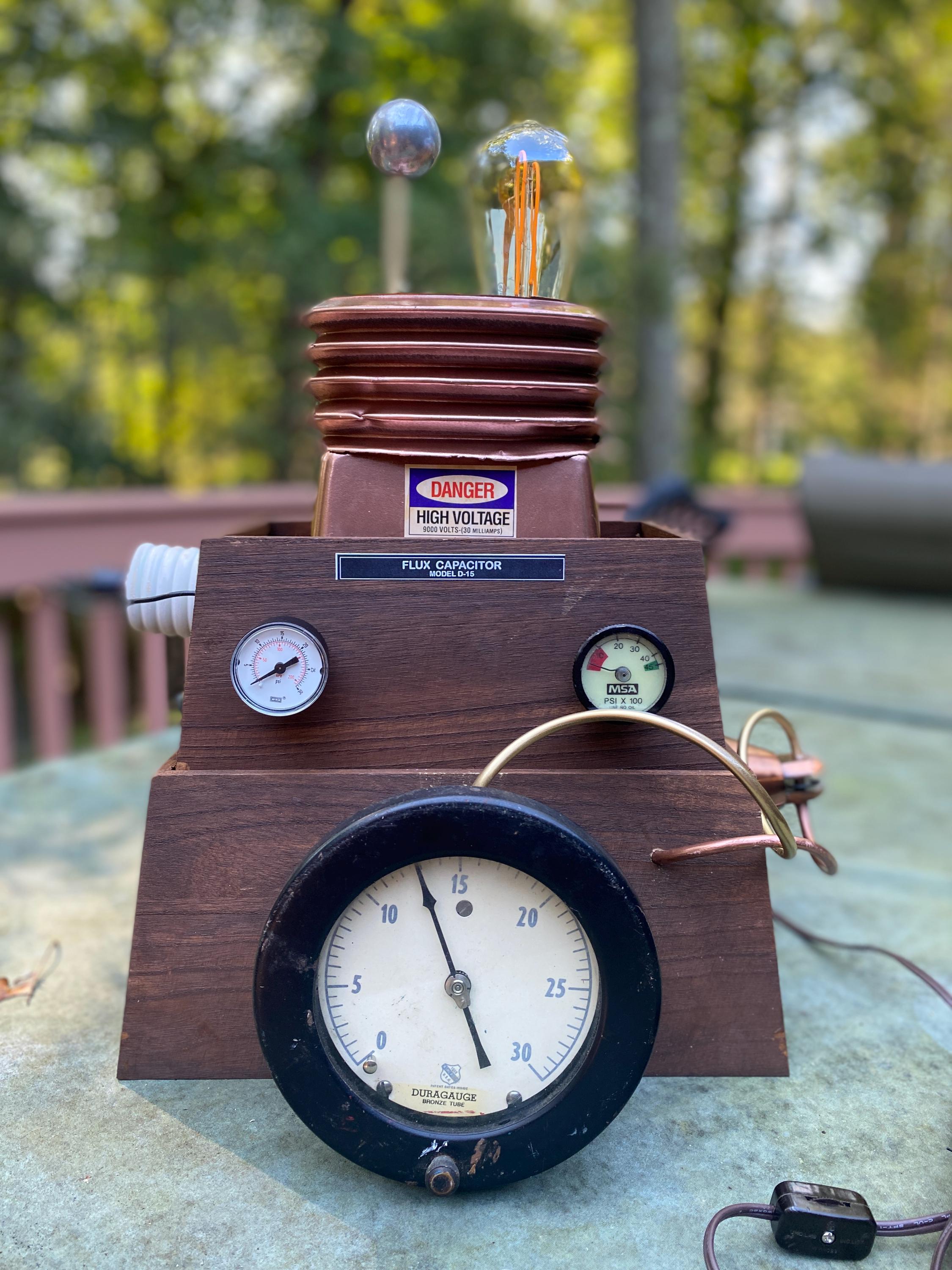 Flux Capacitor Model D-15 Frankenstein Labs - Etsy