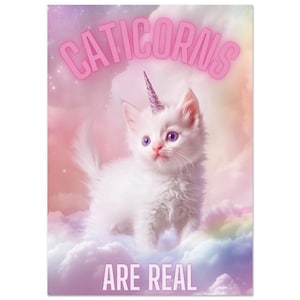 Caticorn Poster A3