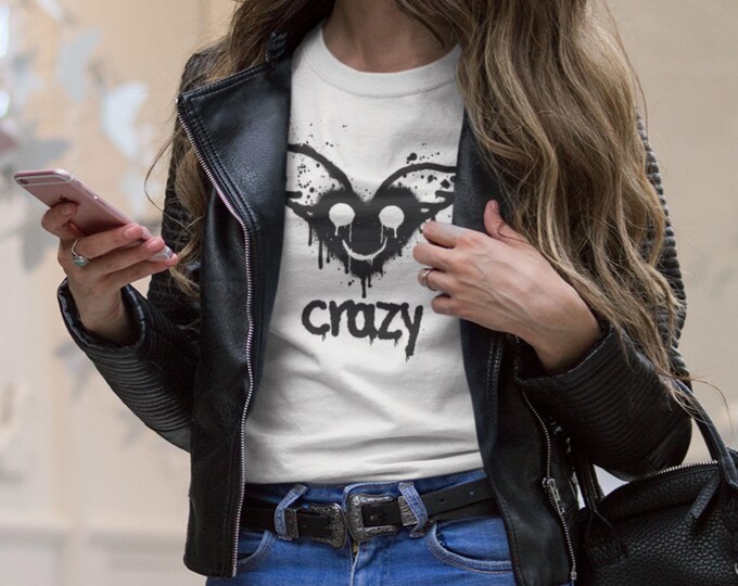Crazy Wings Heavy Cotton Tee - Edgy Streetwear, Casual Fashion, Gift for Friends, Trendy Apparel, Graphic Tee