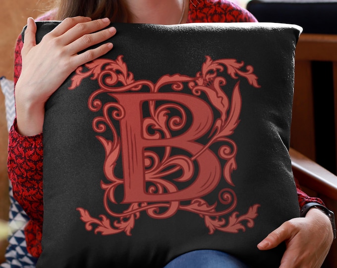 Accent pillow-letter pillow | personalized pillow
