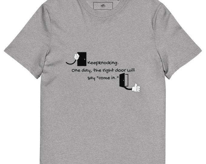 motivational shirt-"Knock Again" – A Heart That Holds On Collection