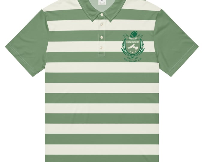 Men’s Slim-Fit Polo – Rugby Heritage Collection: 202 Years of Living History